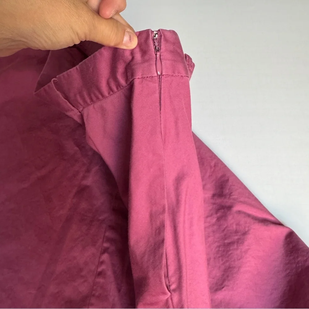 Alex Marie Pink A-Line Midi Skirt Size 18 With Pockets - Picture 5 of 8